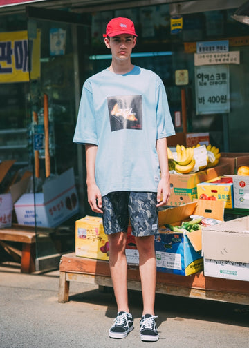 CAMO BANDING SHORT PANTS